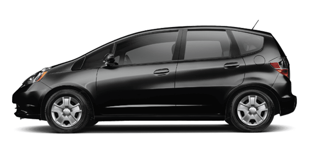 2012 Honda Fit on white