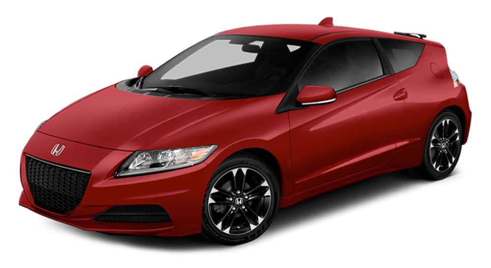 2014 Honda CR-Z on white