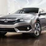 2018 Silver Honda Civic Sedan