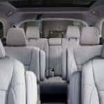 2019 Honda Pilot Interior with seats up