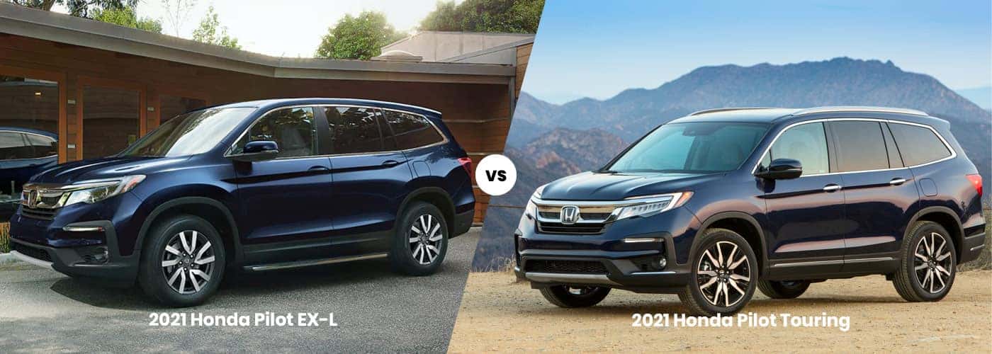 2021 Honda Pilot EX-L vs. Honda Pilot Touring | Fisher Honda