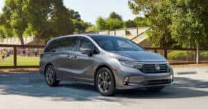 Parked 2023 Honda Odyssey