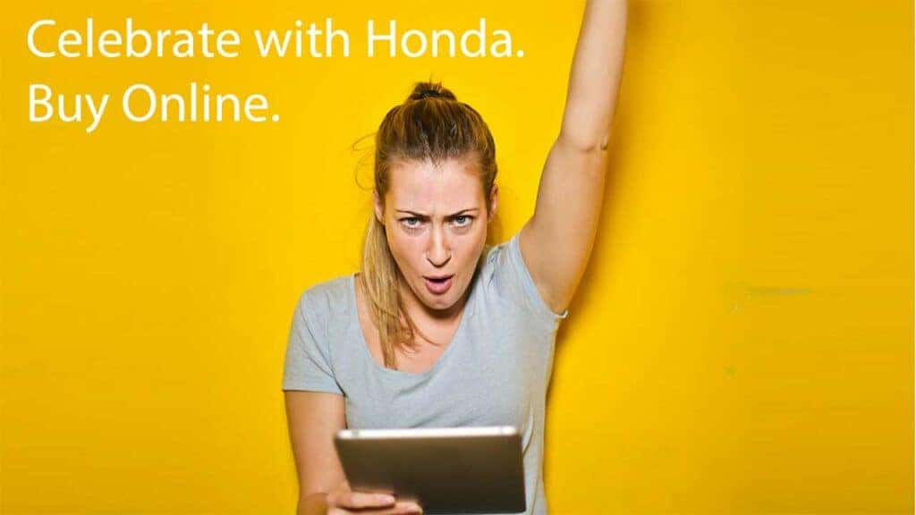 Celebrate with Honda, Buy Online