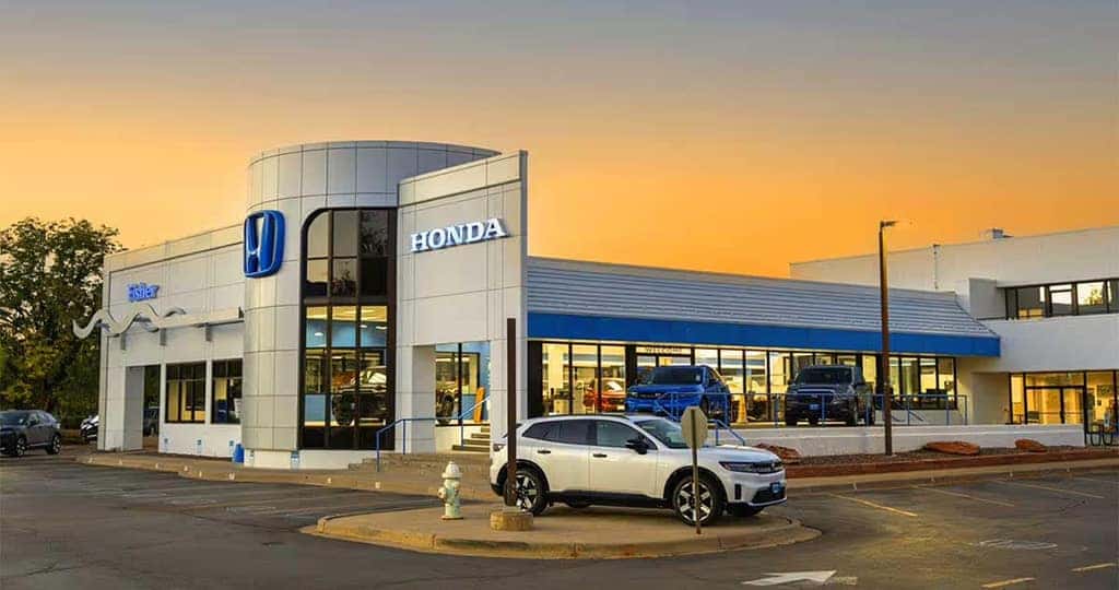 Fisher Honda Dealership outside view
