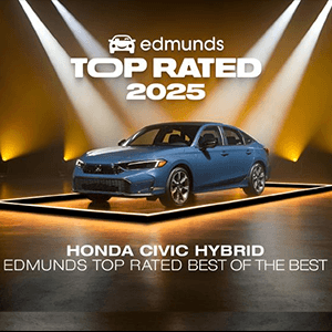Edmunds Top Rated 2025 Honda Civic Hybrid