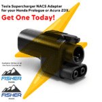 Honda NACS-CCS adapter to Tesla Supercharger Network