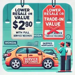 Ignoring your Maintenance Schedule Lowers Resale or Trade-In Values