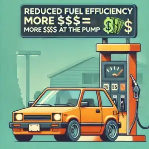 Neglect Maintenance - Reduced Fuel Efficiency = More $$$ at the Pump