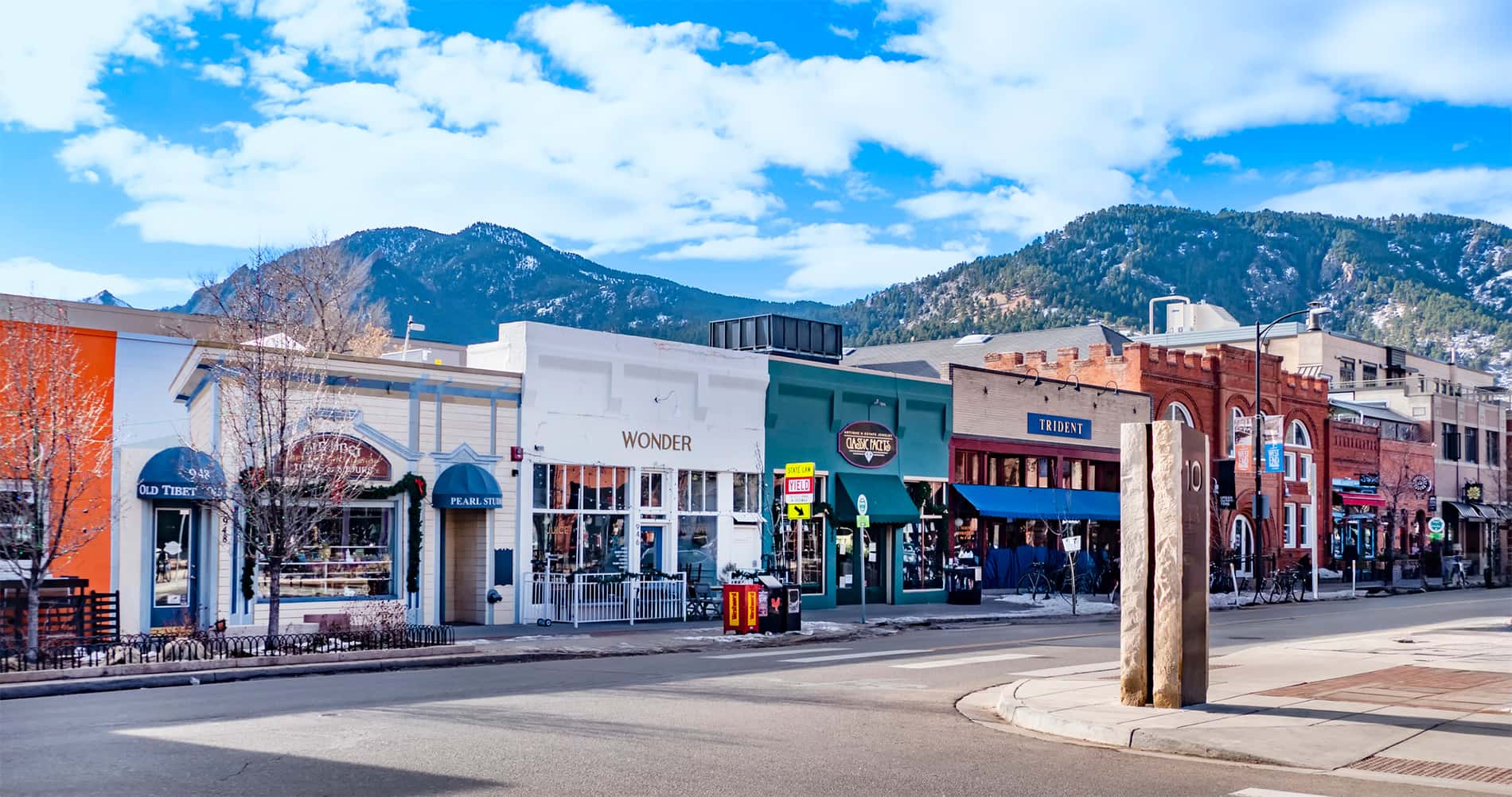 Pearl Street is near the best Boulder dealerships in Colorado