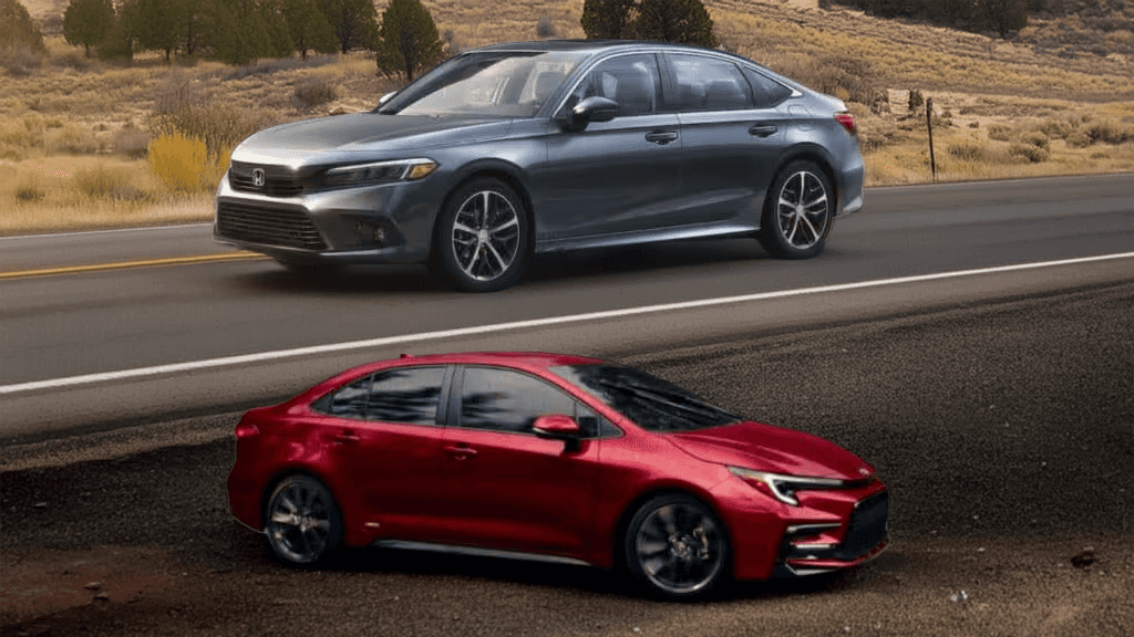2026 Honda Civic vs 2026 Toyota Corolla