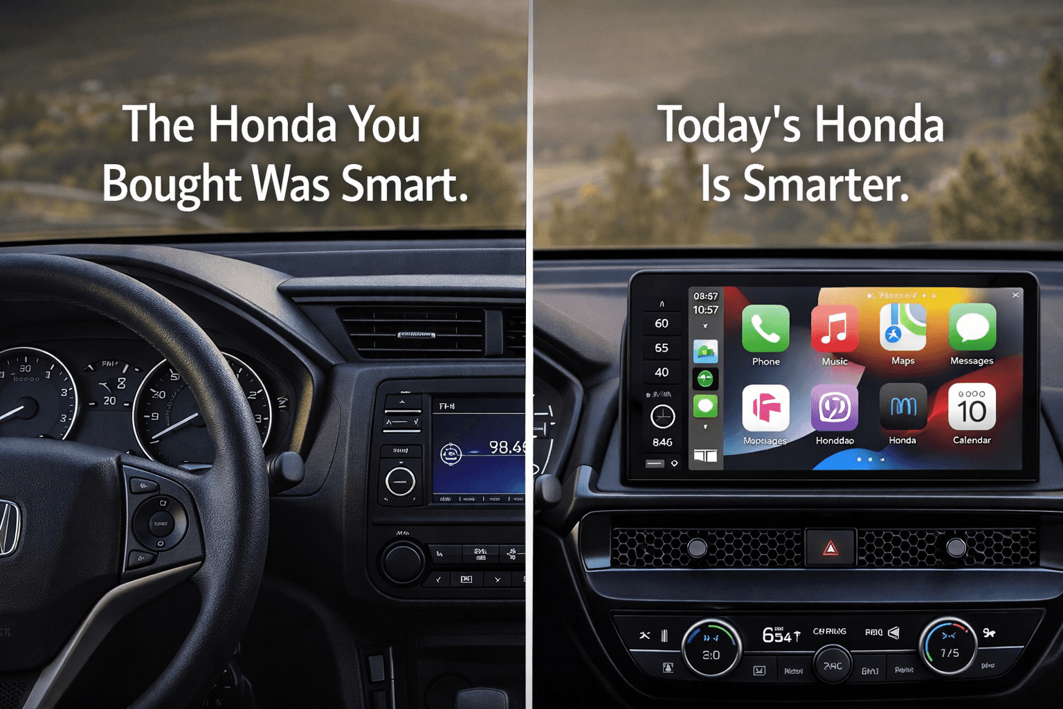 Yesterdays Honda You Bought Was Smart. Today’s Honda Is Smarter.