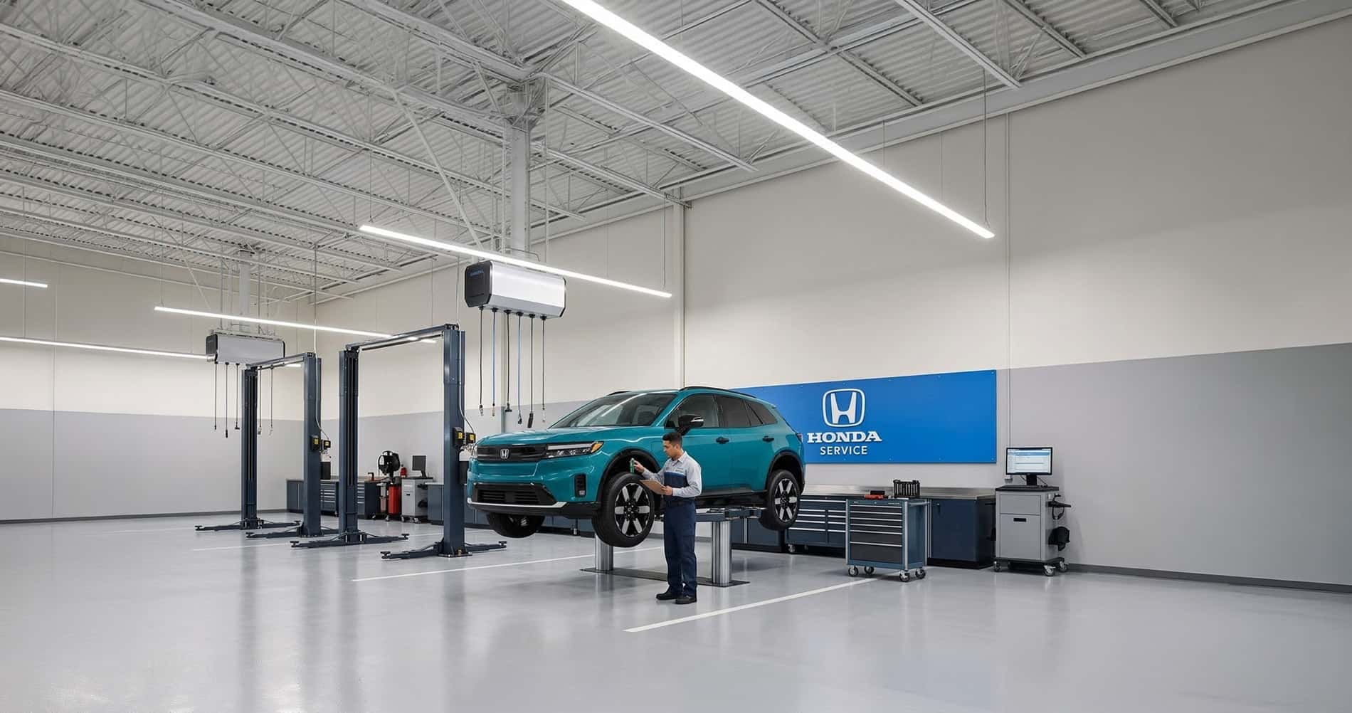 2026 Honda Prologue receiving service at Fisher Honda in Boulder Colorado