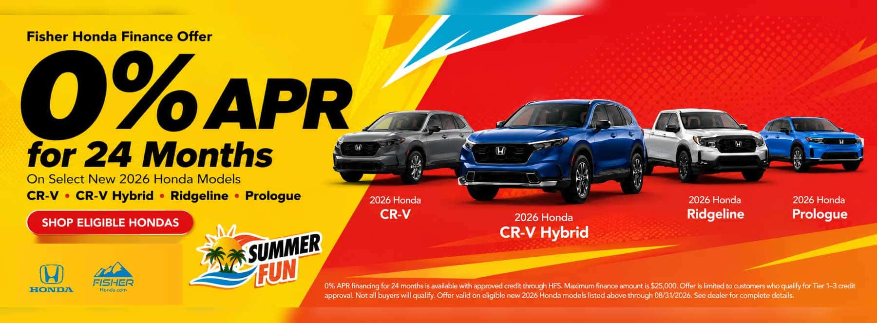 0% APR 24 Months Boulder