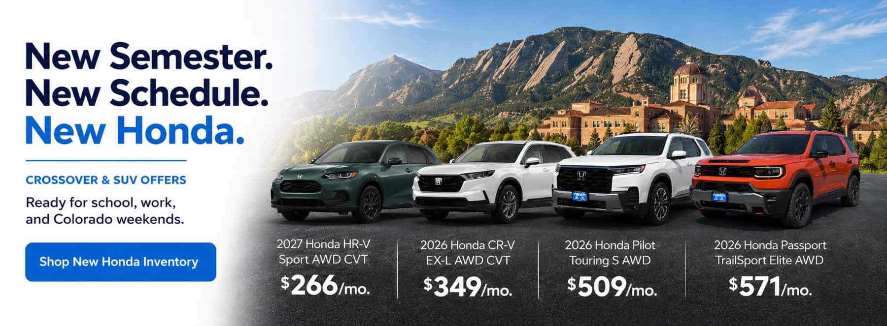 Honda SUV Sale Boulder
