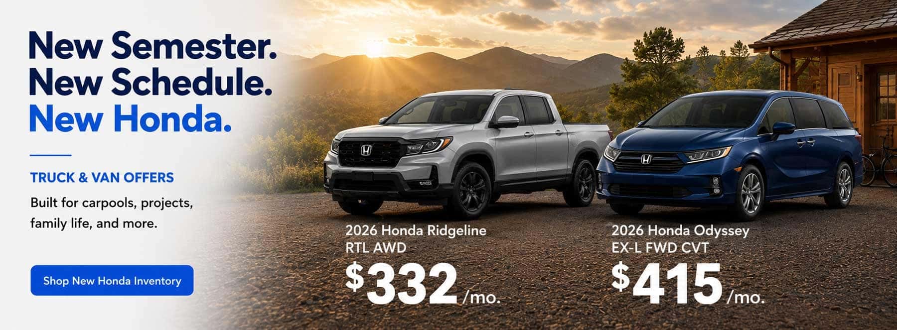 Honda Truck and Family Van Sale Boulder
