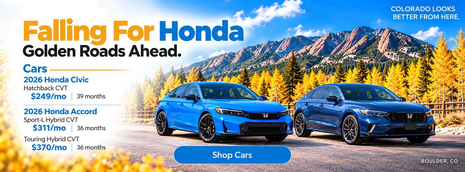 car sale boulder