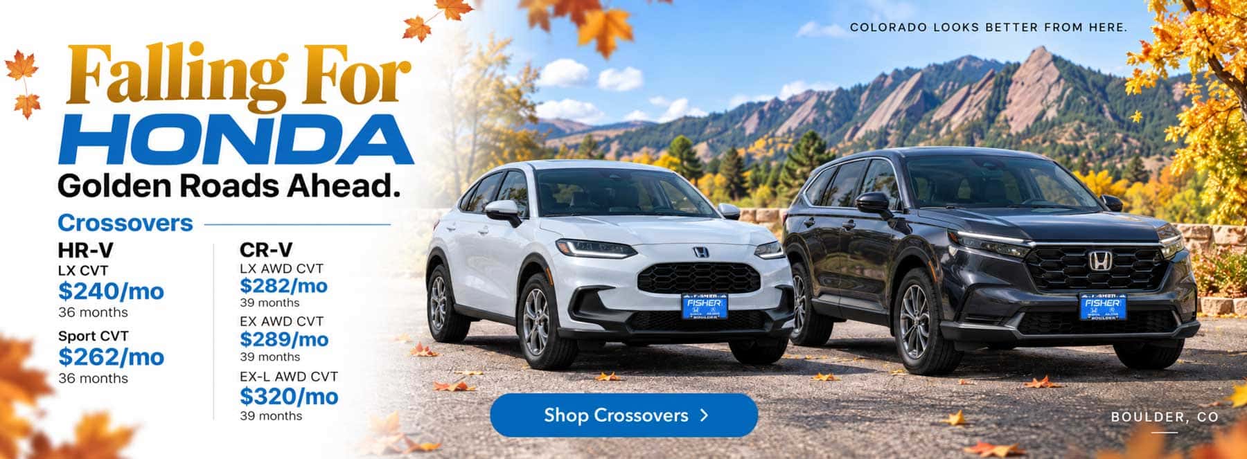 honda crossover sale