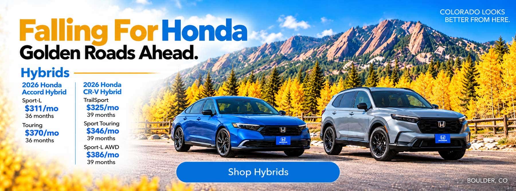 hybrid sale boulder