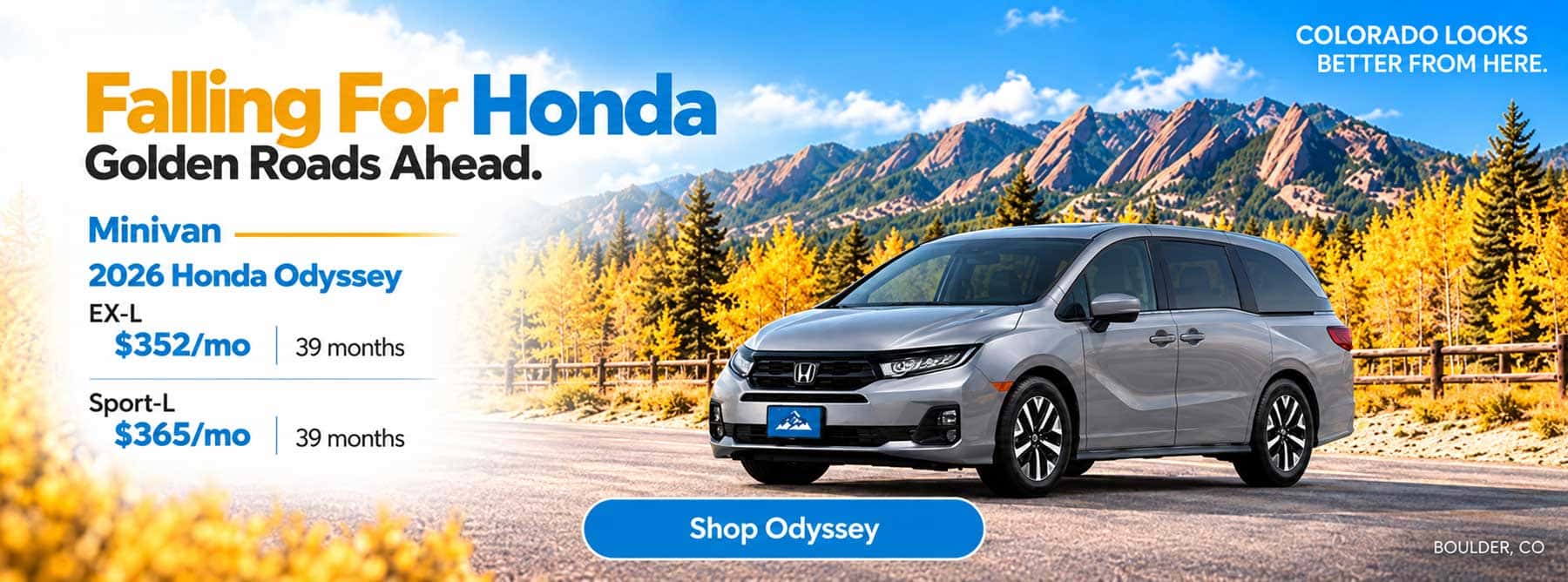 minivan sale boulder