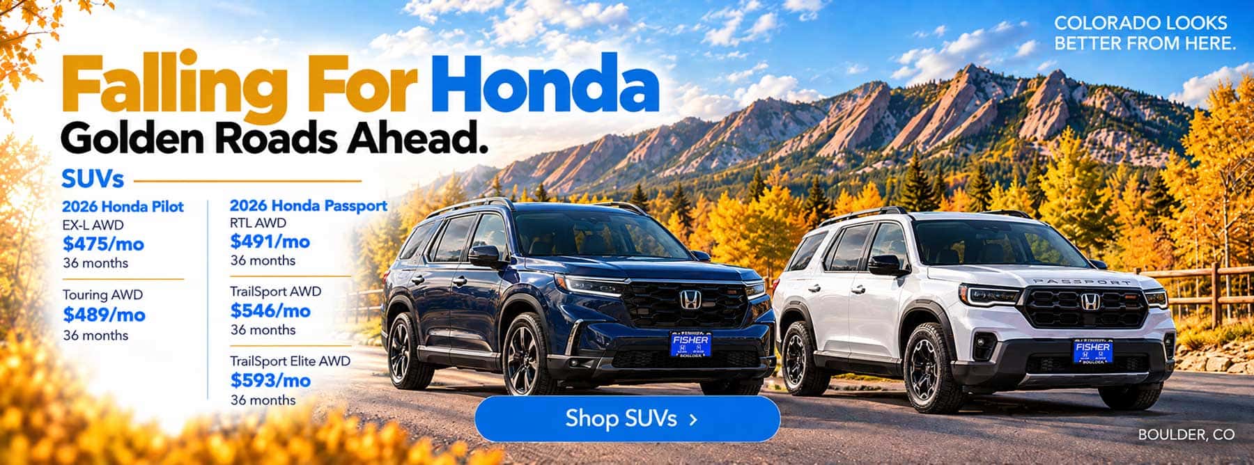SUV for sale boulder