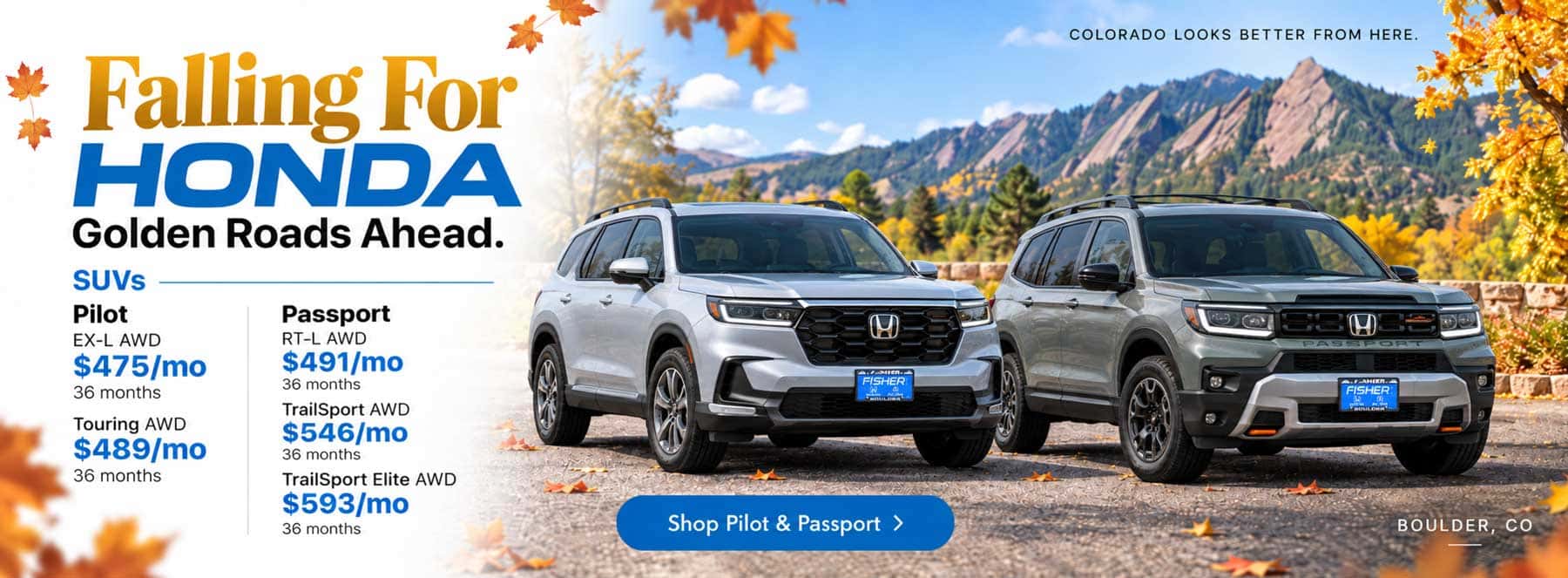 Honda SUV Sale Boulder