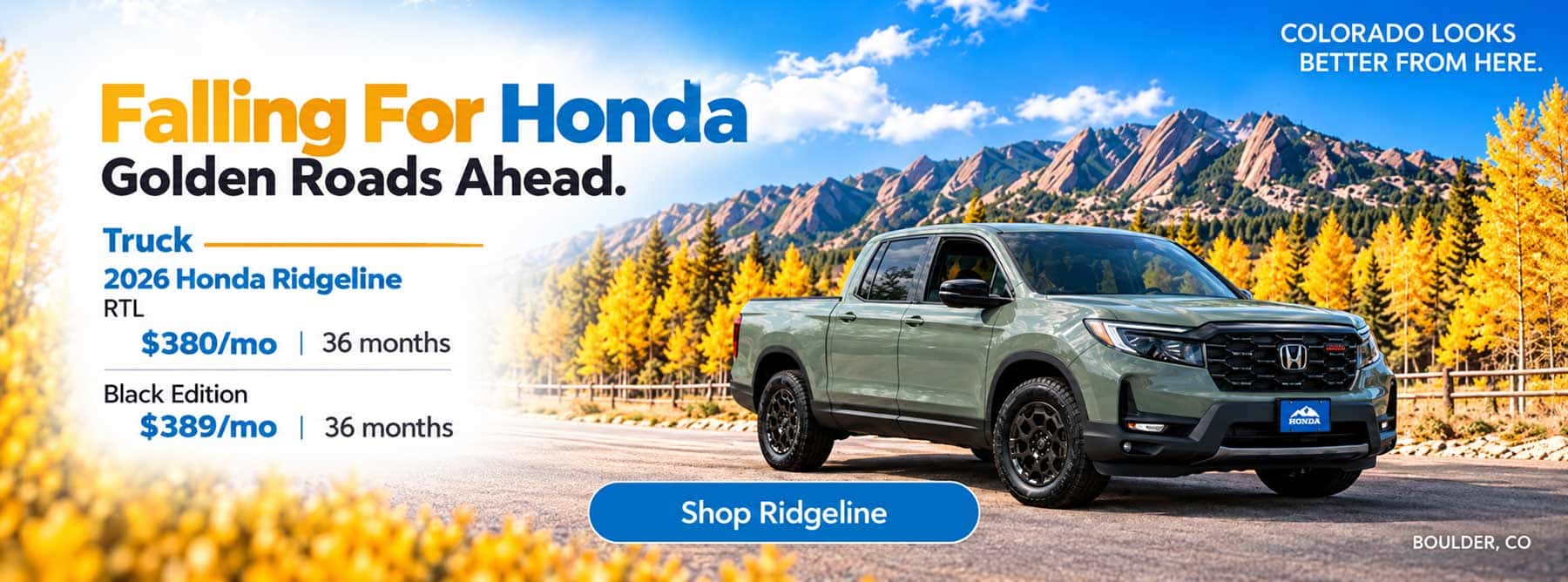 truck sale boulder