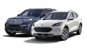 2022 Ford Escape and Explorer models