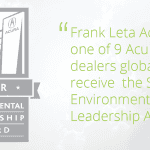 Acura Environmental Leadership Award