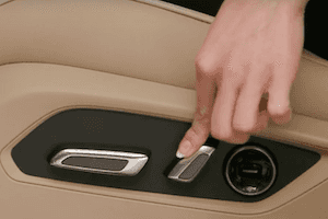 Adjust Acura seatback angle icon