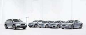 Silver Acura Cars and SUVs