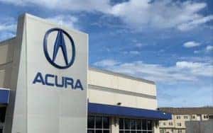 outside of Frank Leta Acura