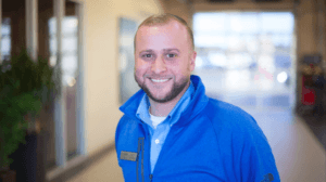 Josh Simitjis head of reconditioning department