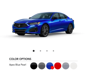 tlx color options