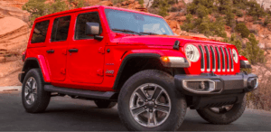 2022 RED JEEP WRANGLER