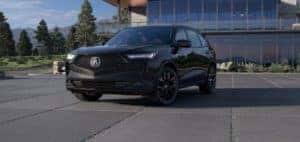 Majestic Black Acura 2023 MDX