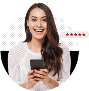 girl on mobile