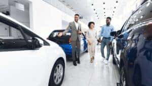Couple Car Shopping