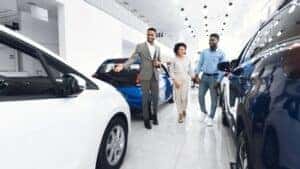 Couple Car Shopping