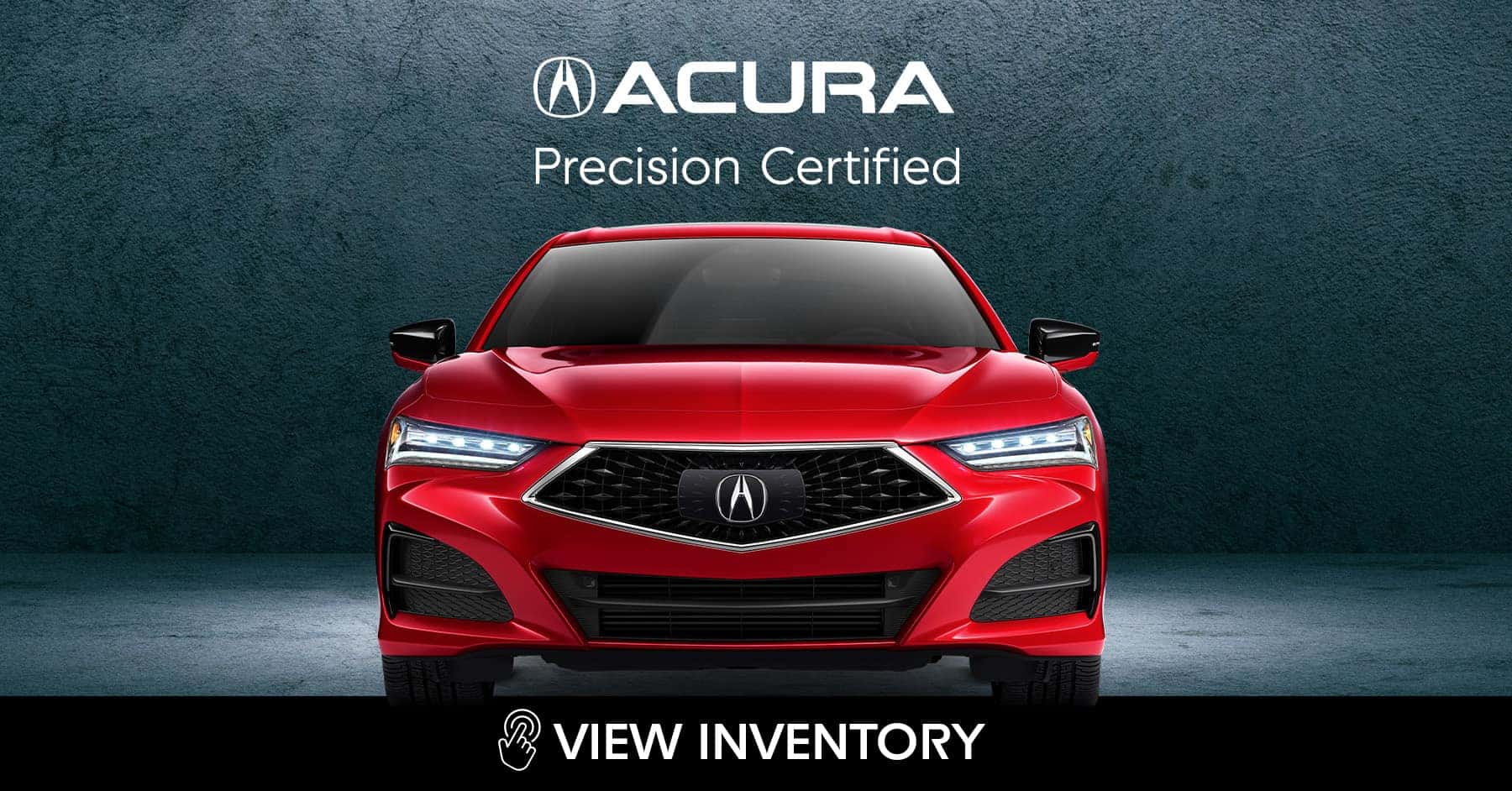 Acura Precision Certified - View Inventory Banner