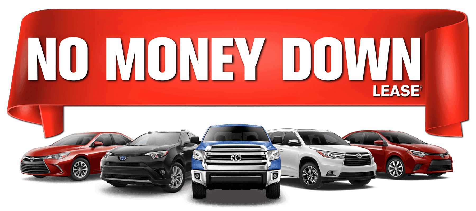 No Money Down Lease for Toyota Leases and Toyota Specials