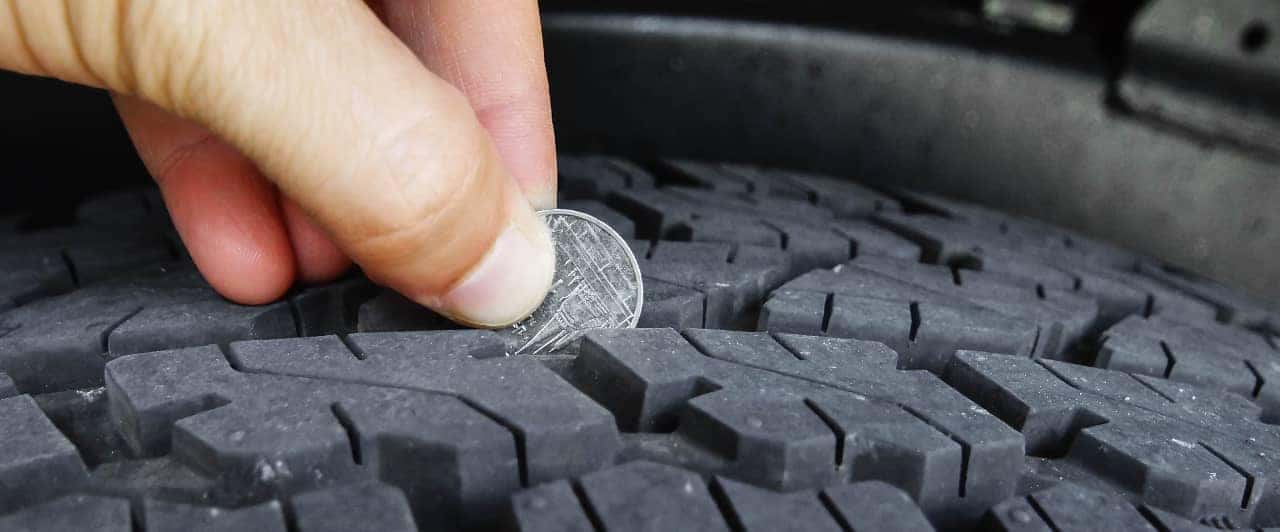 Tire Tread Depth Measurement Chart