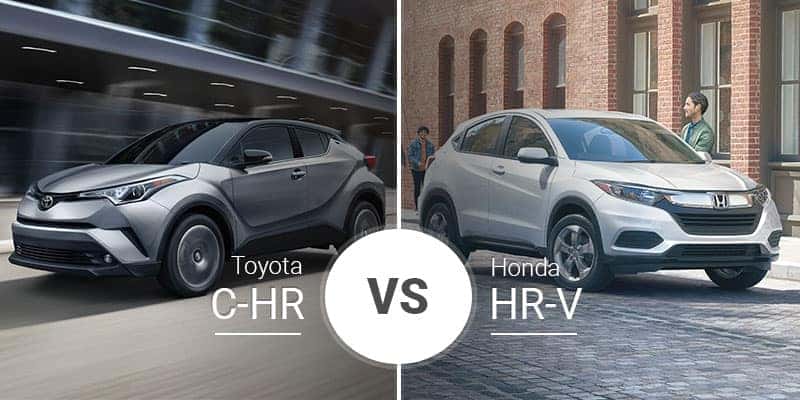 Toyota C Hr Vs Honda Hr V Subcompact Bodies With A Lot To Offer