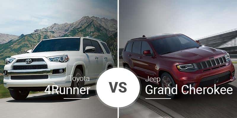 Toyota 4runner Vs Jeep Grand Cherokee Classic Suv Battle