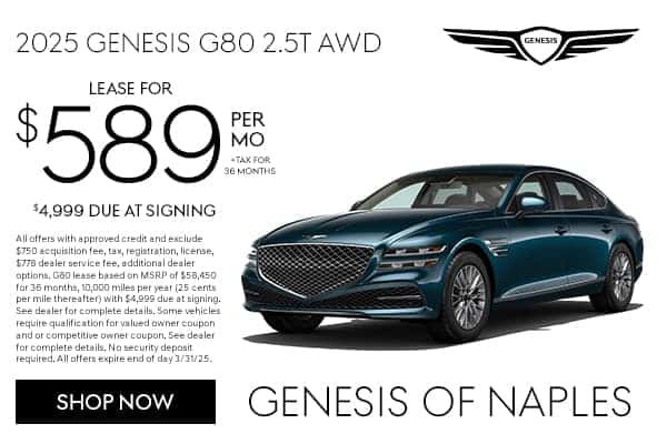 2025 GENESIS G80 2.5T AWD
