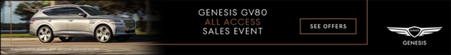 Genesis GV80 All Access Sales Event at Genesis of Schaumburg in IL