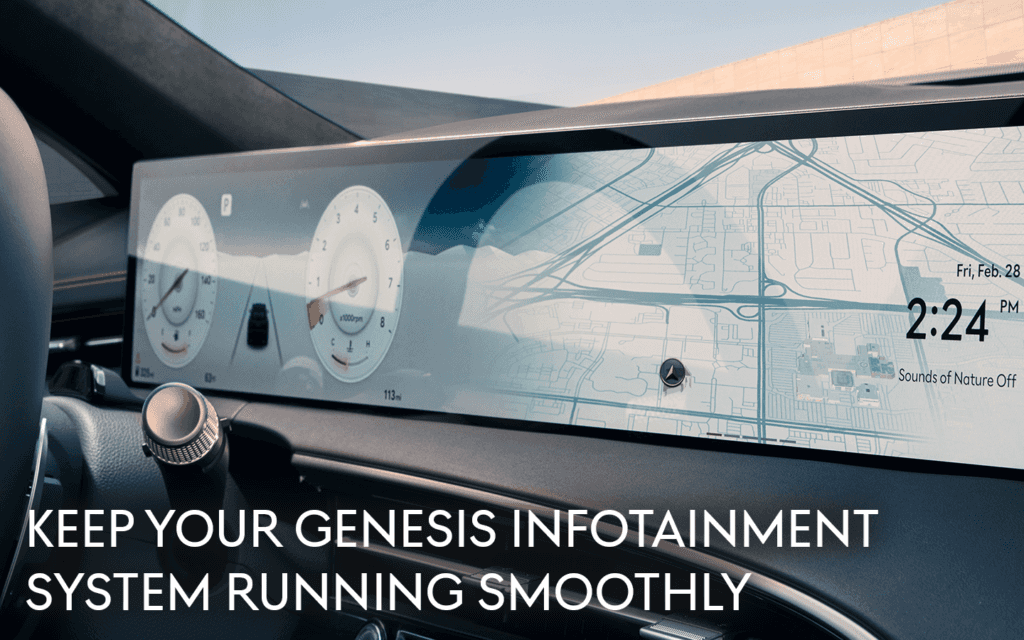Genesis Infotainment System Help