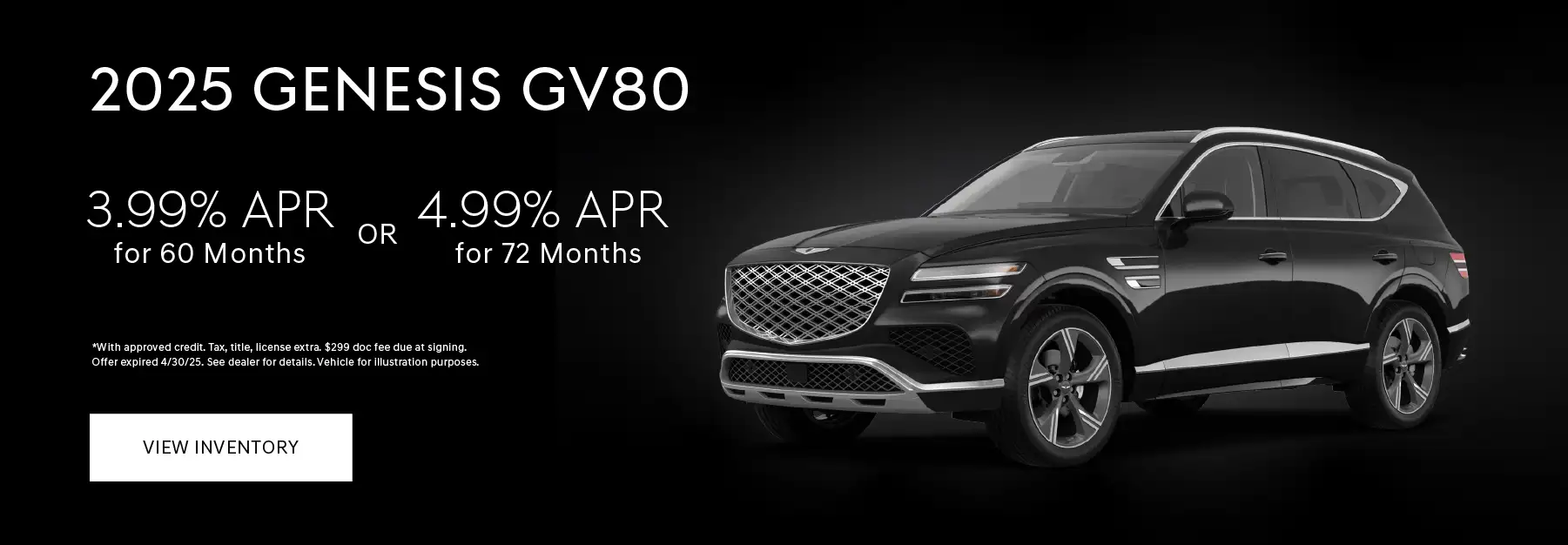 Genesis of Omaha GV80 Offer