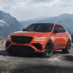 2025 Genesis GV80 Coupe Concept in Mangma Orange