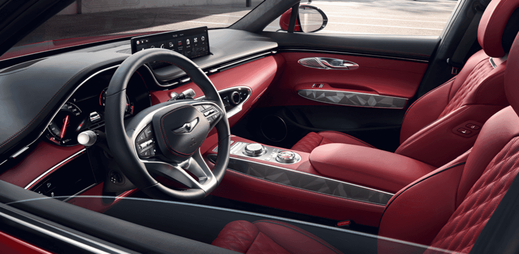 2024 Genesis GV70 interior cabin