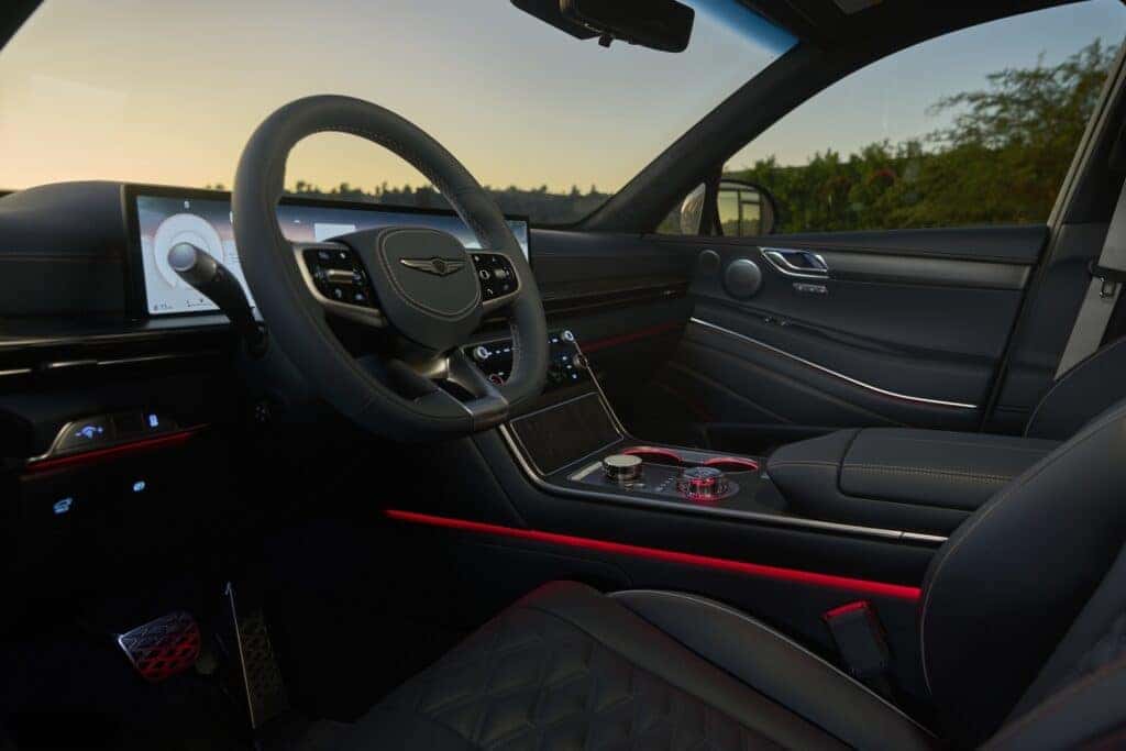 gv80 coupe interior